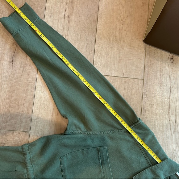 NWT Lucky Brand Cotton Olive Green Cinched Utility Jacket Women’s Size M - Picture 13 of 16